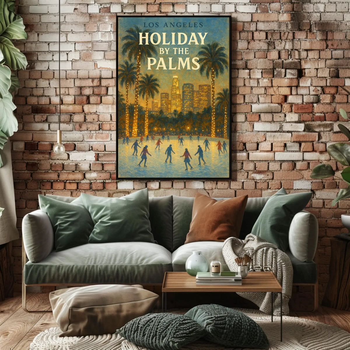 Holiday by the Palms Poster