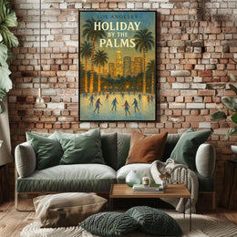 Holiday by the Palms Poster