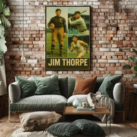 Jim Thorpe Legendary Athlete Poster