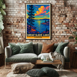 Great Slave Lake Canada Poster