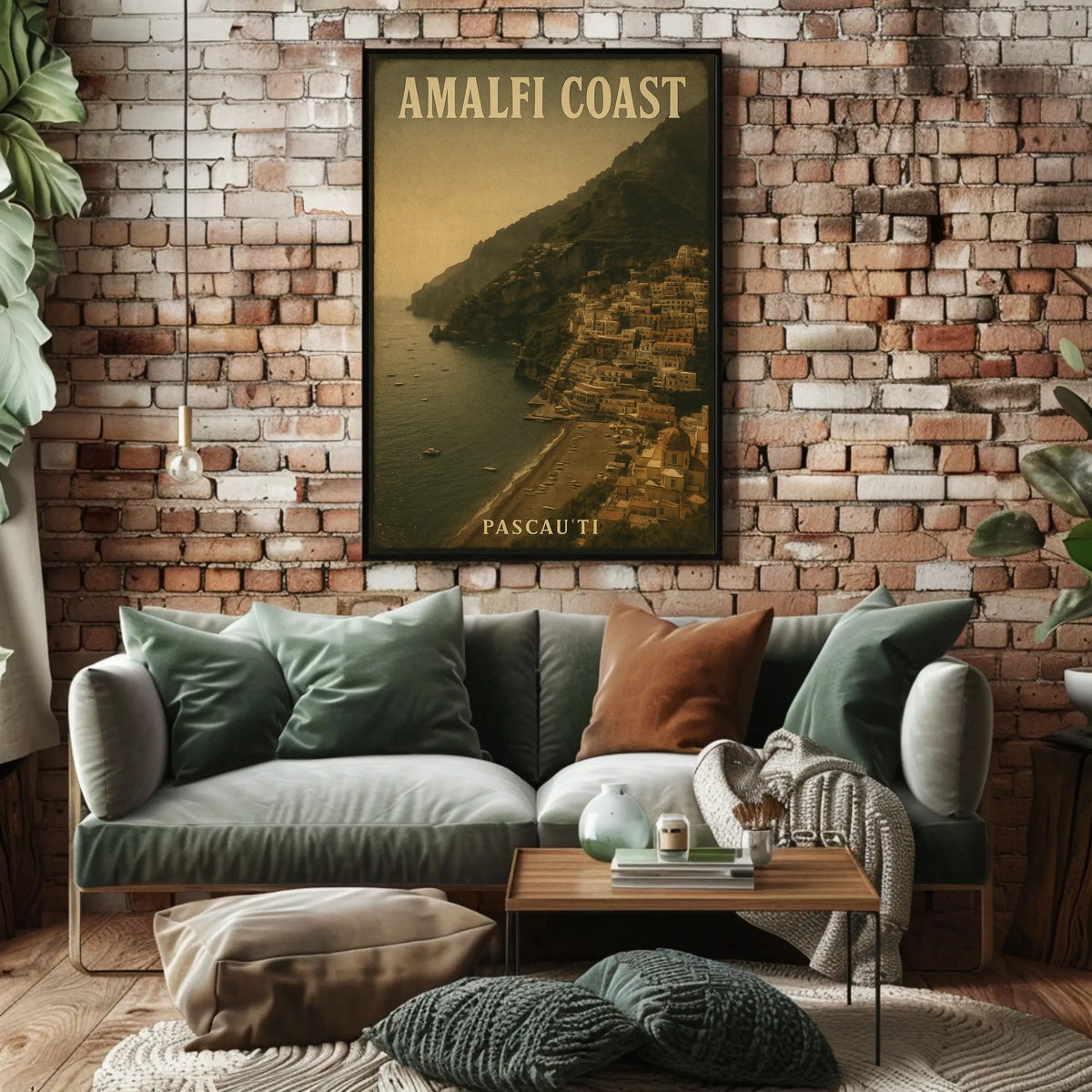 Amalfi Coast Scenic Beauty Poster