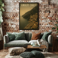 Amalfi Coast Scenic Beauty Poster