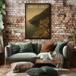 Amalfi Coast Scenic Beauty Poster