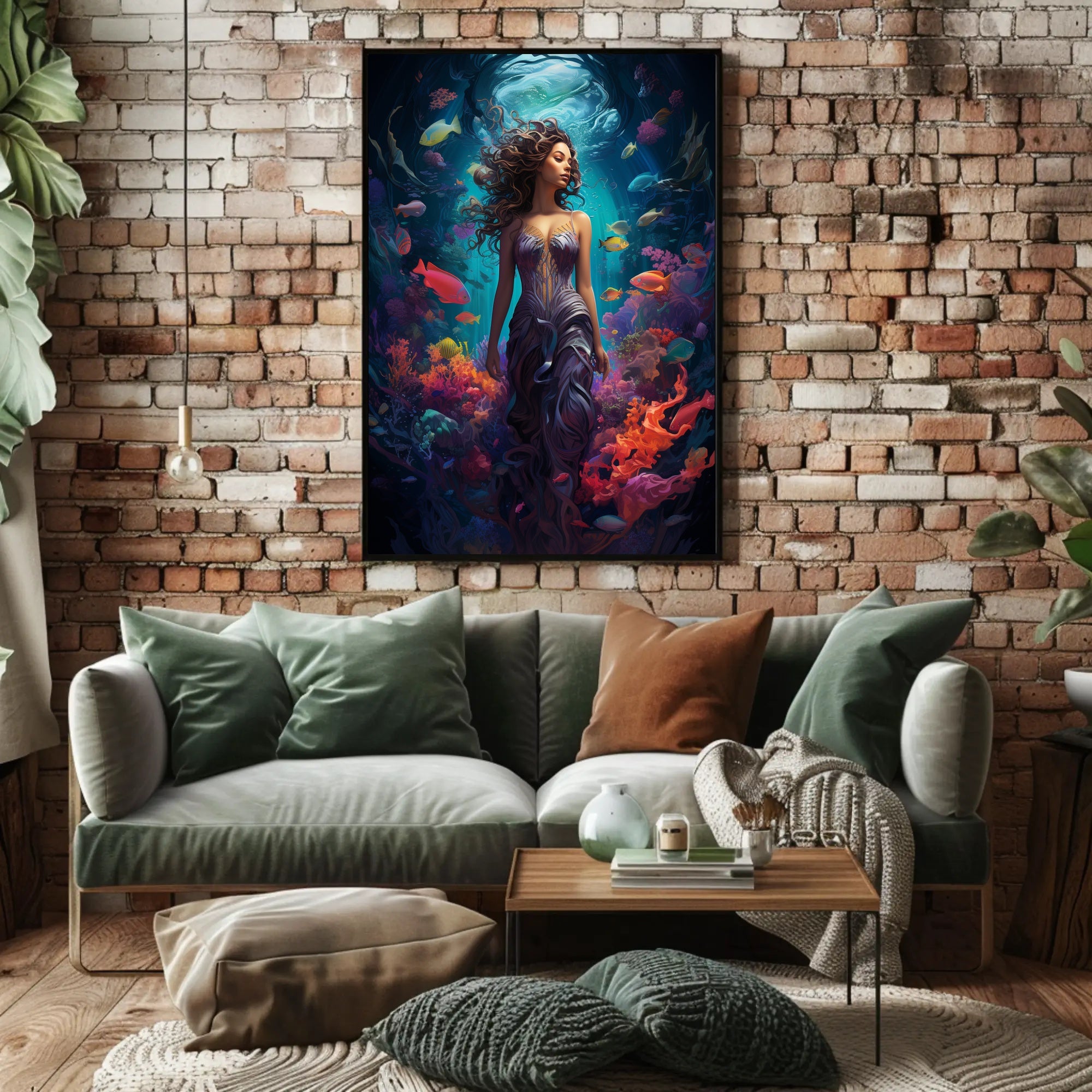 Enchanted Ocean Realm Poster