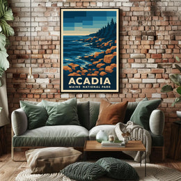Acadia National Park Poster