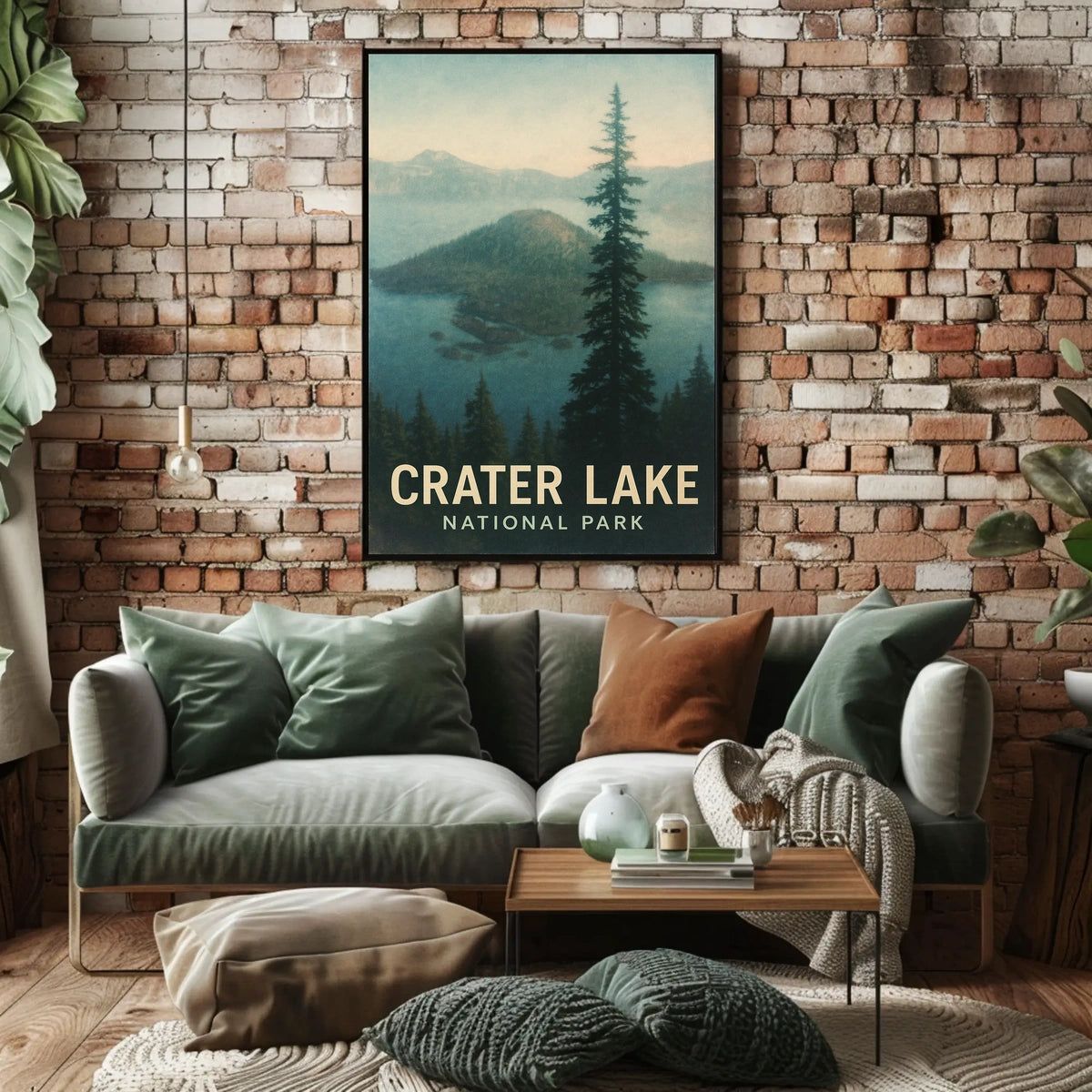 Crater Lake National Park Poster