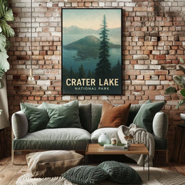 Crater Lake National Park Poster