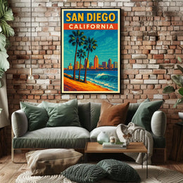 San Diego, California Poster