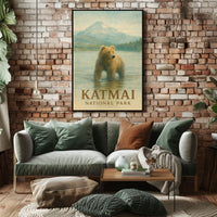 Katmai National Park Poster