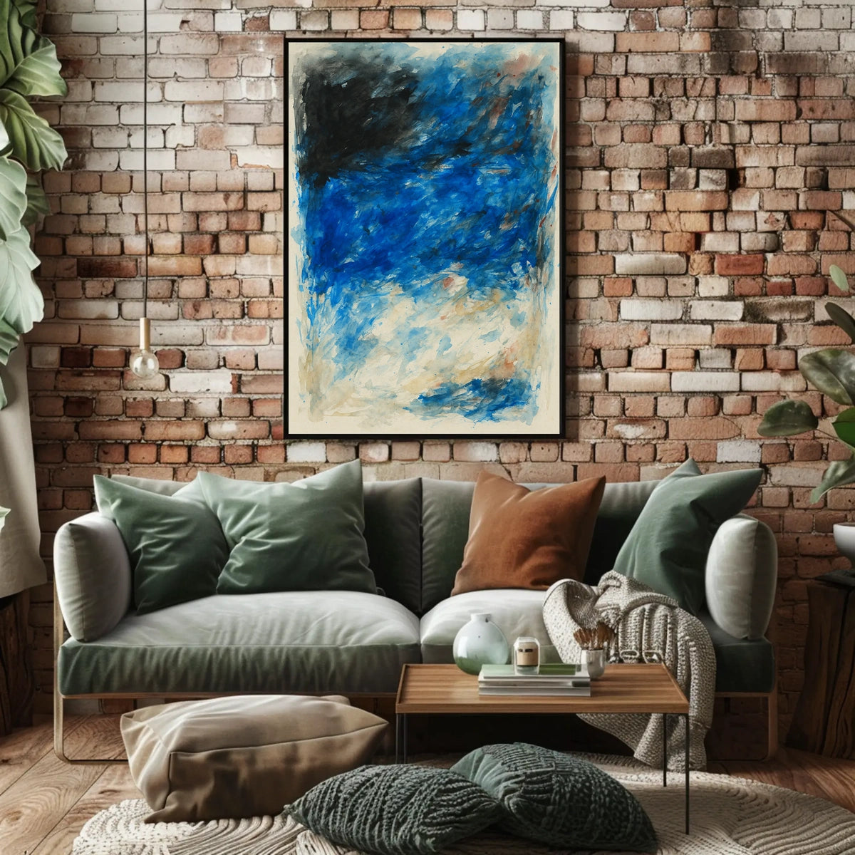 Abstract Oceanic Waves Abstract Poster