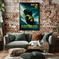 Heat On Ice Team Jamaica Poster