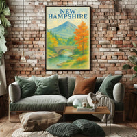 New Hampshire Scenic Poster