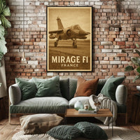 Mirage F1 France Poster