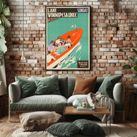 Lake Winnipesaukee Sunday Adventure Poster