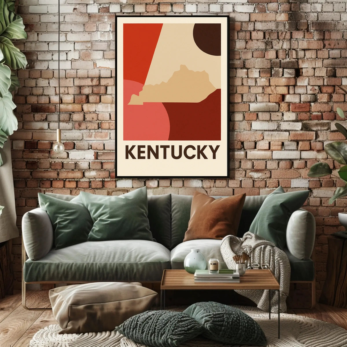 Kentucky A Modern Tribute Poster