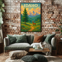 Idaho Wilderness Poster