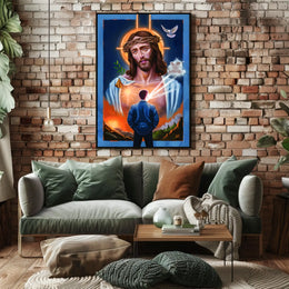 Divine Reflection Poster