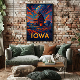 Iowa Dreamscape Poster