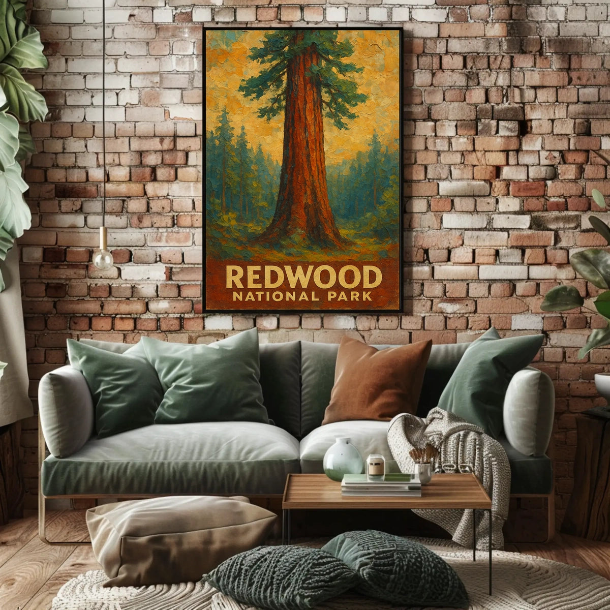 Redwood National Park Poster