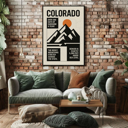 Discover Colorado Wall Art Print Decor PosterGoat
