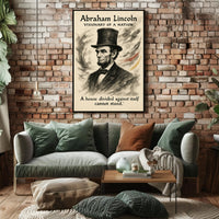 Abraham Lincoln Visionary of a Nation Poster PosterGoat