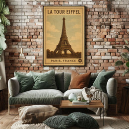 La Tour Eiffel Paris, France Poster