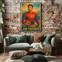 Jim Thorpe Tribute Poster