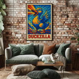 Duckzilla Poster