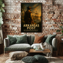 Arkansas Post First European Poster