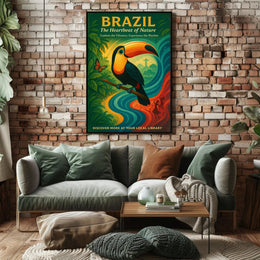 The Heartbeat of Nature Poster