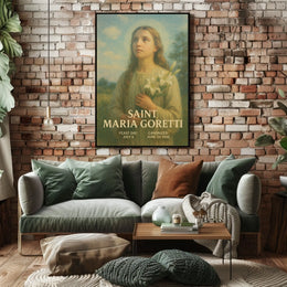 Saint Maria Goretti Poster