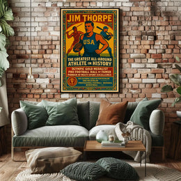 Celebrating a Legendary Athlete Poster