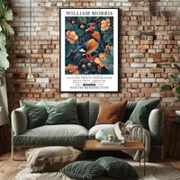 The Artistry of Cotton Prints Exhibition Cultural Poster