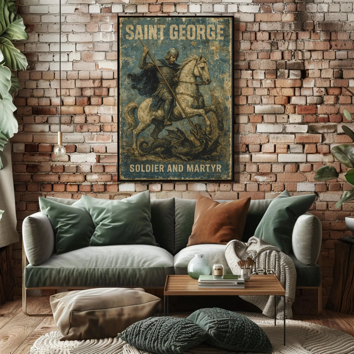 Saint George Soldier And Martyr Poster