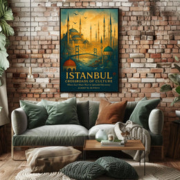 Istanbul Crossroads of Culture Poster