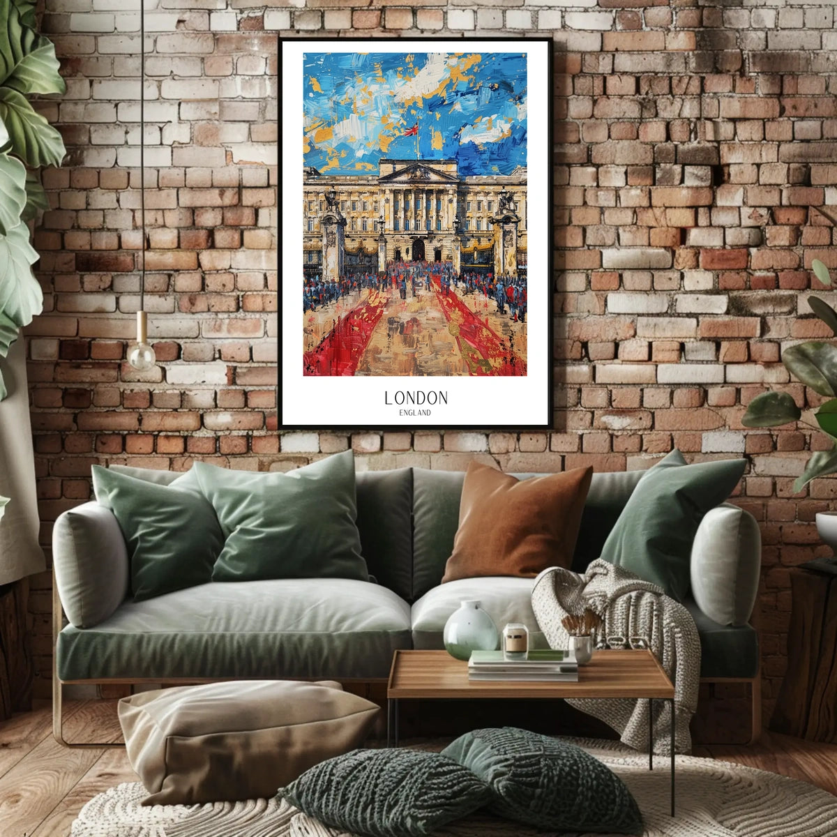 Buckingham Palace in London Poster