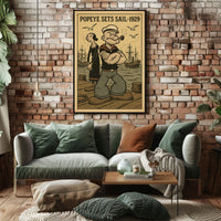 Popeye 1929 Art Poster POP-185