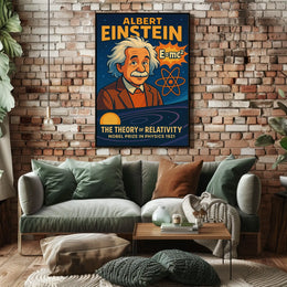 Albert Einstein Nobel Prize In Physics Poster