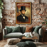 Abraham Lincoln A Legacy of Leadership Poster