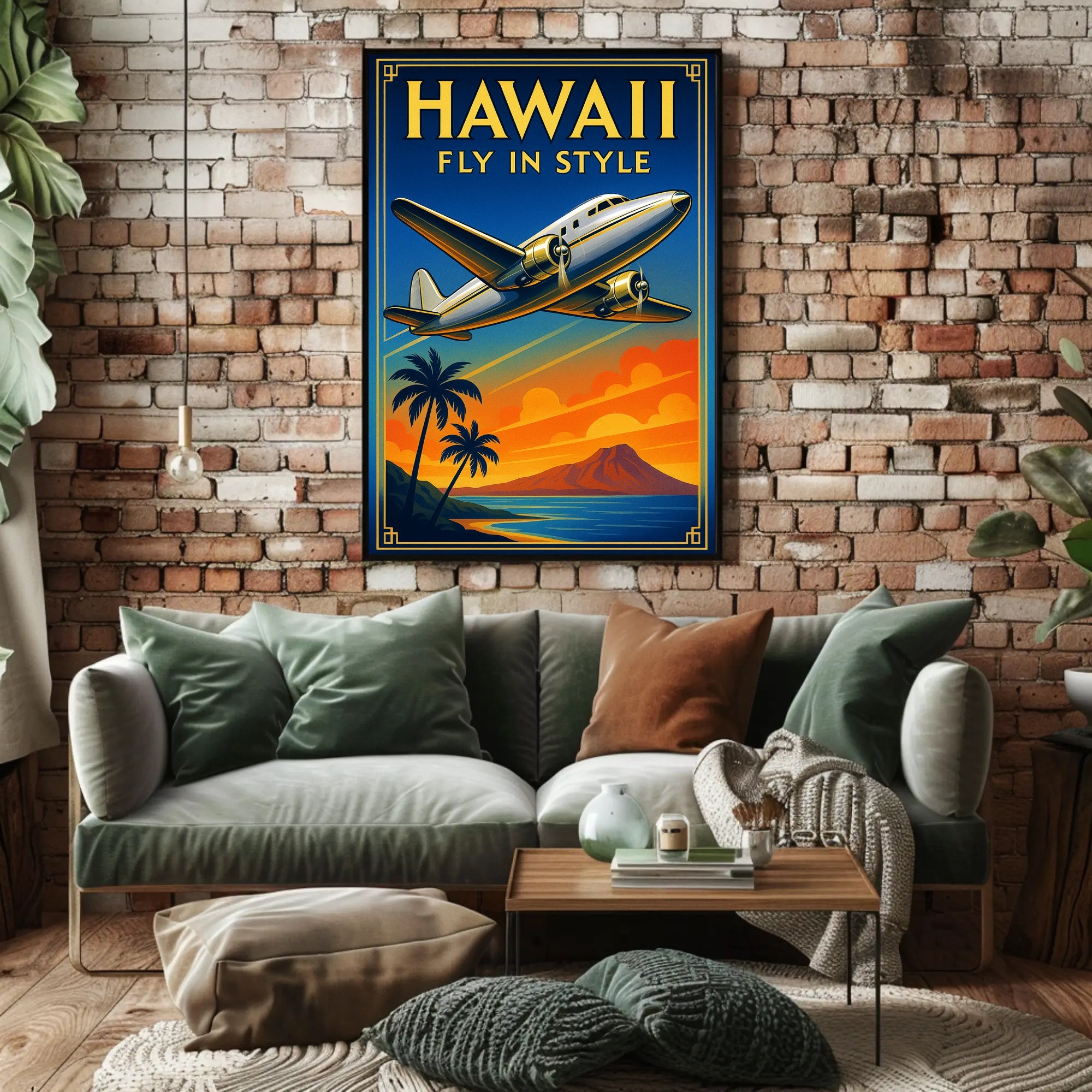 Hawaii Fly in Style Poster PosterGoat
