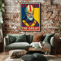 Saint Leo the Great Poster