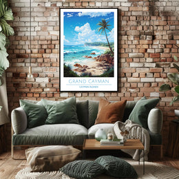 Grand Cayman Beachscape Poster