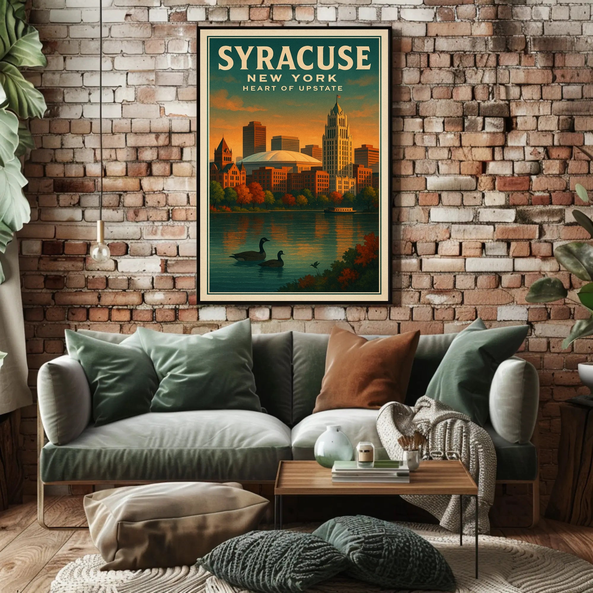 Scenic Syracuse Poster