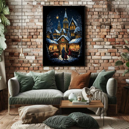 Enchanted Winter Market Poster