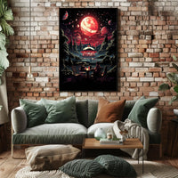 Cosmic Diner Dreamscape Poster