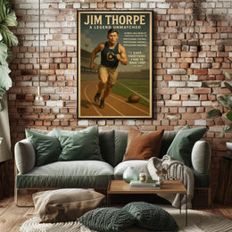 Jim Thorpe A Legend Unmatched Poster