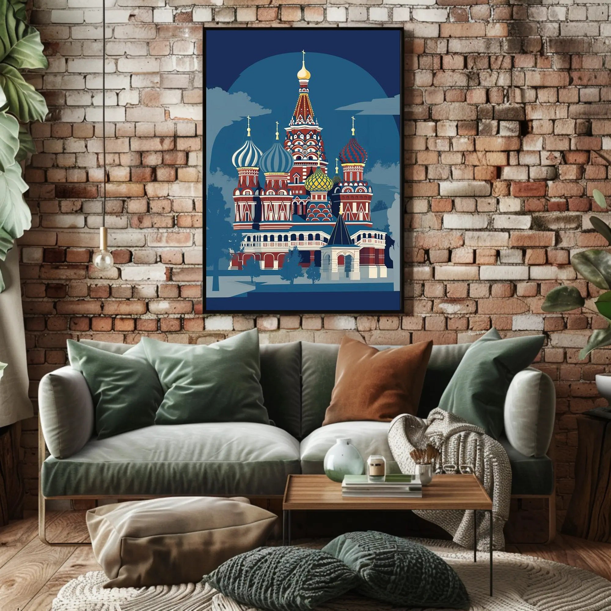 Vibrant Eastern European Architecture Poster