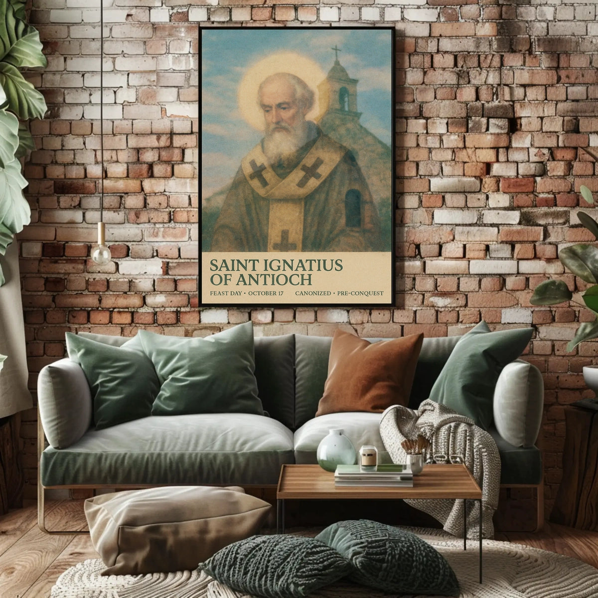 Saint Ignatius Of Antioch Poster
