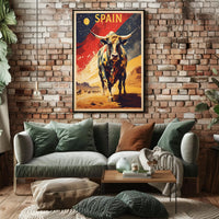 Bull of Strength and Tradition: Cultural or Heritage Poster