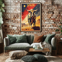 Bull of Strength and Tradition: Cultural or Heritage Poster